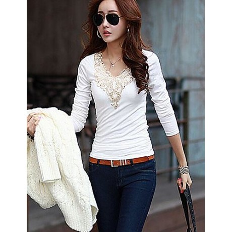 Women's Slim V-Neck T-Shirt